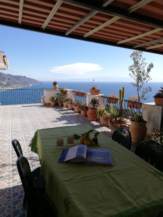 Il Normanno, Appartamento Con Panorama Mozzafiato Taormina Exterior foto